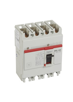 DRX125 термомагнитный 125A 4П 10KA