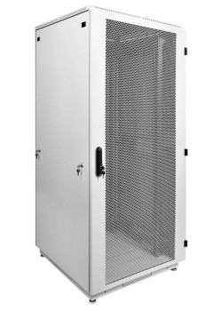 Шкаф коммутационный ЦМО (ШТК-М-42.8.8-44АА) напольный 42U 800x800мм пер.дв.перфор. задн.дв.стал.лист 2 бок.пан. 500кг белый 655мм 117.9кг 180град. 2030мм IP20 металл