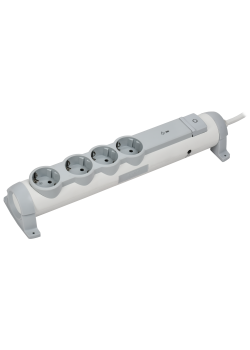 COMFORT Фильтр сетевой СФ-04К 16А 3м 3х1,5мм2 белый IEK