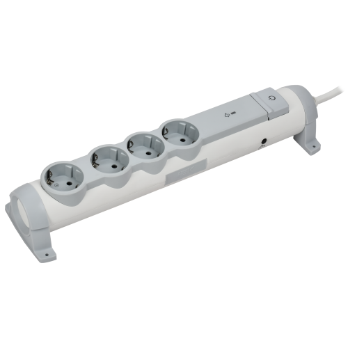 COMFORT Фильтр сетевой СФ-04К 16А 3м 3х1,5мм2 белый IEK
