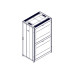 Шкаф Systeme Electric, серия Uniprom, 42U-800/1200, боковые панели 4шт, черный Шкаф Systeme Electric, серия Uniprom, 42U-800/1200, боковые панели 4шт, черный
