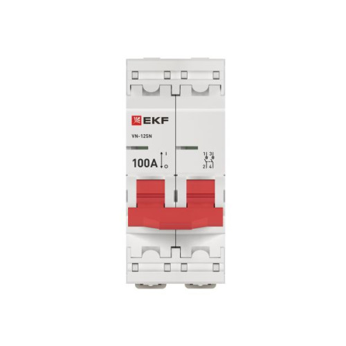 Выкл. нагрузки ВН-125N 2P 100А PROXIMA EKF Выкл. нагрузки ВН-125N 2P 100А PROXIMA EKF