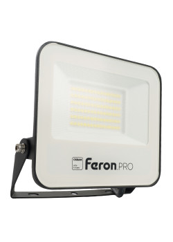 Светодиодный прожектор Feron.PRO LL-1000 IP65 50W 6400K черный