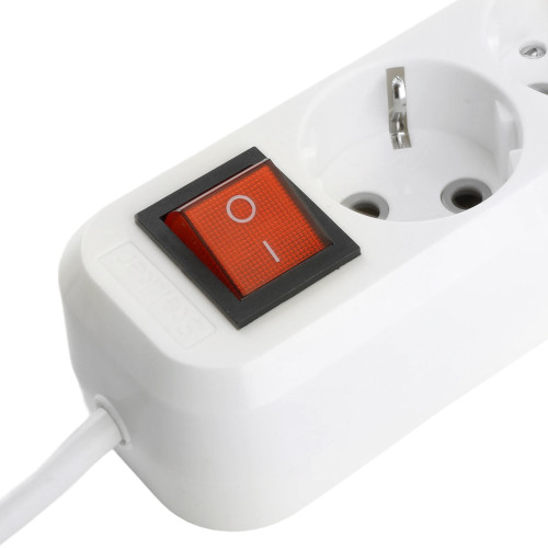 Удлинитель 4-местный с/з с выключ. STEKKER HM071-41-03 3x1мм2, 3м, 250В, 16А, 1USB+2C, 2.4A, сер Home, белый Удлинитель 4-местный с/з с выключ. STEKKER HM071-41-03 3x1мм2, 3м, 250В, 16А, 1USB+2C, 2.4A, сер Home, белый