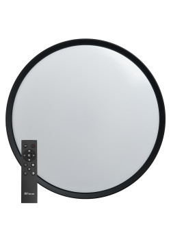 Светодиодный управляемый светильник Feron AL6240 “Simple matte” тарелка 80W 3000К-6500K черный