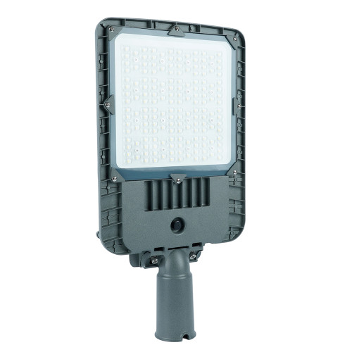 Светодиодный уличный консольный светильник Feron серии TR 150W 5000K AC90-300V, СЕРЫЙ Светодиодный уличный консольный светильник Feron серии TR 150W 5000K AC90-300V, СЕРЫЙ