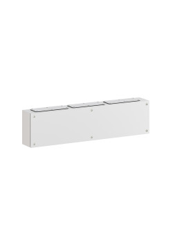 Корпус клеммный металлический SDE ВxШxГ 800x200x120 мм с фланцами, IP66