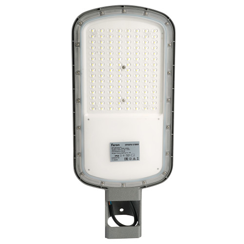 Светодиодный уличный консольный светильник Feron SP3070 100W 5000K AC90-300V, серый