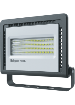 Прожектор светодиодный 14 150 NFL-01-100-6.5K-LED 100Вт 6500К IP65 8100лм черн. Navigator 14150