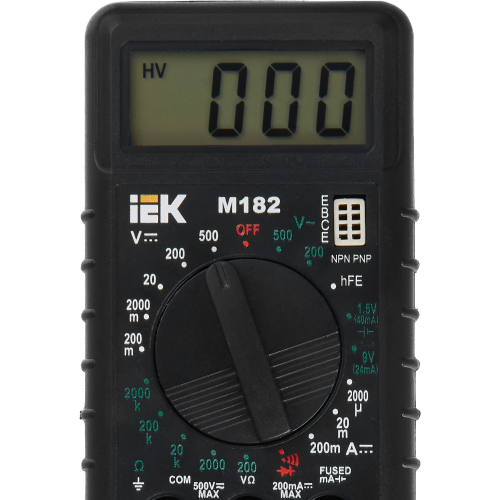Мультиметр цифровой COMPACT M182 IEK