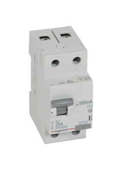 RX3 ВДТ 100мА 25А 2П AC LEGRAND