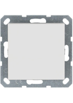 Переключатель проходной 1-кл. 10А IP20 механизм бел. глянцевый Jasmart G3012W