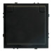 RST16-5113-05 Розетка 1-местная с крышкой с защ. штор STEKKER, б/з, IP42, 250В, 16А, серия Эмили, RST16-5113-05, черный уголь, soft touch