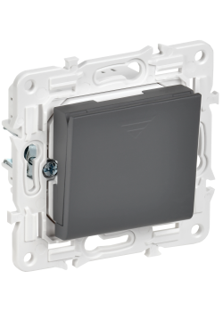 SKANDY Выключатель карточный 30А SK-V15G графит IEK