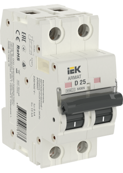 ARMAT Автоматический выключатель M06N 2P D 20А IEK