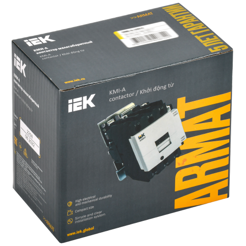 ARMAT Контактор КМИ-А-34012 LC1D 40А 230В/АС3 1NO/1NC IEK ARMAT Контактор КМИ-А-34012 LC1D 40А 230В/АС3 1NO/1NC IEK