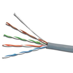 Витая пара U/UTP кат 5e 4х2х0.46 AWG24 Light PVC IN