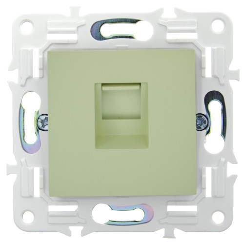 SKANDY Розетка компьютерная RJ45 кат.5E SK-K01G мятный IEK