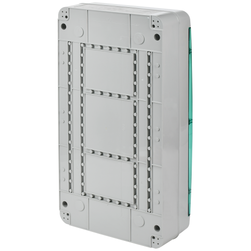 TEKFOR Корпус пластиковый КМПн-36 IP65 зеленая прозрачная дверь IEK TEKFOR Корпус пластиковый КМПн-36 IP65 зеленая прозрачная дверь IEK