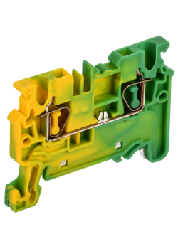 ARMAFIX Клемма пружинная CX2.5 PE 2,5мм2 проходная заземляющая IEK