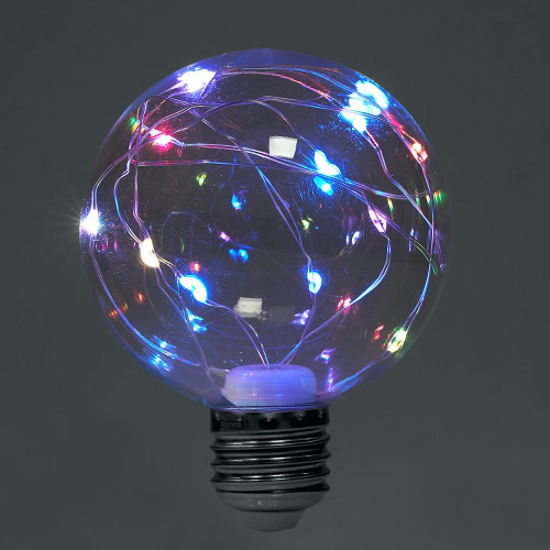 Лампа светодиодная Feron LB-381 E27 3W 230V RGB смена цвета Лампа светодиодная Feron LB-381 E27 3W 230V RGB смена цвета