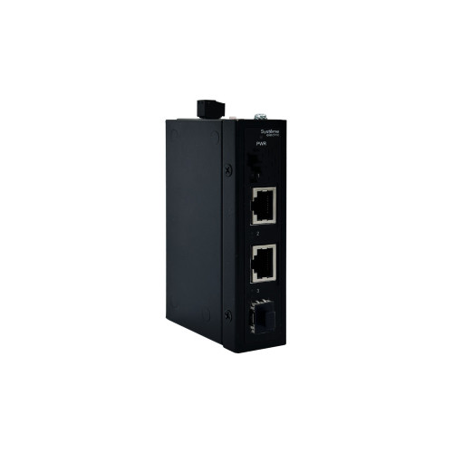Неуправляемый промышленный коммутатор Ethernet, 2x10/100/1000BaseT, 1x100/1000BaseX SFP