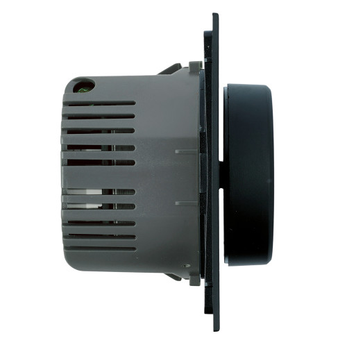 Выключатель диммирующий (механизм), STEKKER, 250В, 1200W, серия Мия, RSW10-3106-05, черный бархат Выключатель диммирующий (механизм), STEKKER, 250В, 1200W, серия Мия, RSW10-3106-05, черный бархат