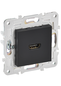 SKANDY Розетка HDMI SK-H01Bl черный IEK