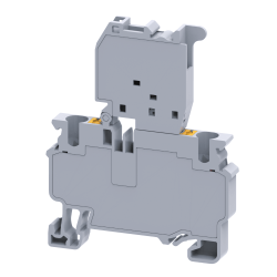 Клемма для предохранителей push-in OptiClip CPF-4-HESI-(5x20)-10А-(0,2-4)-серый