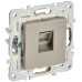 SKANDY Розетка компьютерная RJ45 кат.5E SK-K01Sh шампань IEK SKANDY Розетка компьютерная RJ45 кат.5E SK-K01Sh шампань IEK