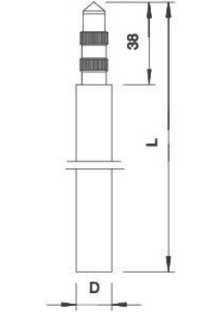 Стержень заземл. 1м 219 20 ST FT OBO 5000742