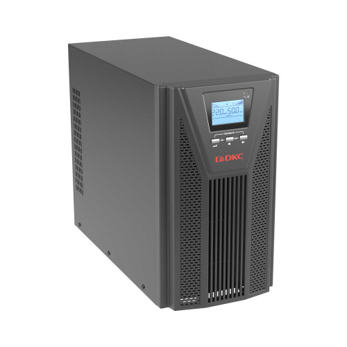 Онлайн ИБП ДКС серии Смолл Тауэр (Small Tower), 2000 ВА/1800 Вт, 1/1, 4xSchuko, EPO,USB, RS-232, RJ45, з/у 1А, 6x7Ач Онлайн ИБП ДКС серии Смолл Тауэр (Small Tower), 2000 ВА/1800 Вт, 1/1, 4xSchuko, EPO,USB, RS-232, RJ45, з/у 1А, 6x7Ач