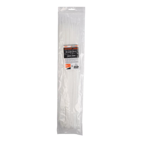 Хомут кабельный PCT 4.8х450-100WH 4.8х450 PA6.6 бел.(уп.100шт) JazzWay 5054127 Хомут кабельный PCT 4.8х450-100WH 4.8х450 PA6.6 бел.(уп.100шт) JazzWay 5054127