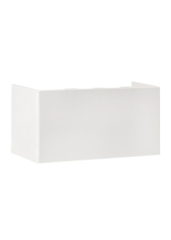 Соединитель (100x40) (2 шт) белый EKF-Plast