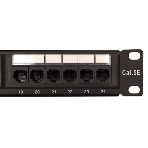 Патч-панель TERACOM PRO 19'' Cat.5E 1U неэкран. UTP 24 порта RJ-45 Dual IDC Патч-панель TERACOM PRO 19'' Cat.5E 1U неэкран. UTP 24 порта RJ-45 Dual IDC