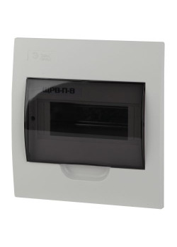 Бокс ЩРВ-П-8 мод. встраив. пластик IP41 SIMPLE NO-box_simple-plastic_8_flush ЭРА Б0041511