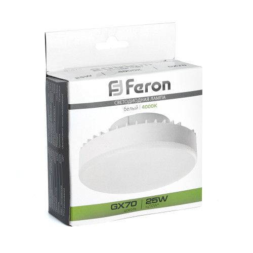 Лампа светодиодная Feron LB-474 GX70 25W 175-265V 4000K Лампа светодиодная Feron LB-474 GX70 25W 175-265V 4000K