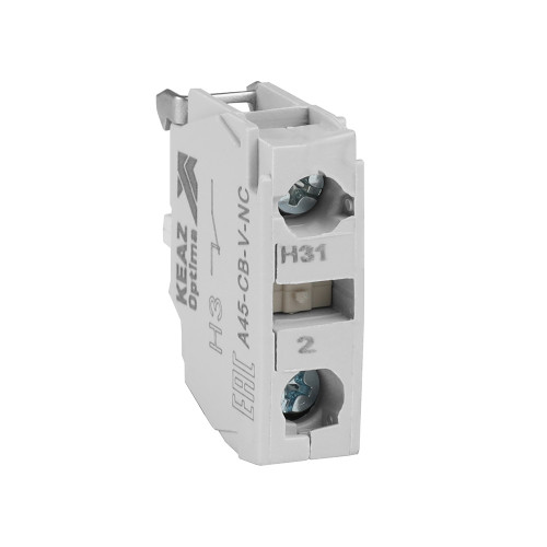 Контактный блок OptiSignal D22 A45-CB-V-NC 1НЗ винтовой зажим ZBE102