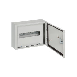 Корпус металлический ЩРН-12, 240х330х120 мм, IP54, RAL7035 светло-серый LITE