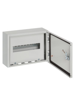 Корпус металлический ЩРН-12, 240х330х120 мм, IP54, RAL7035 светло-серый LITE