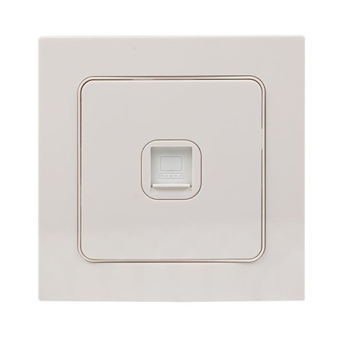 Стокгольм Механизм Розетки RJ-45 1-местной белый EKF Стокгольм Механизм Розетки RJ-45 1-местной белый EKF
