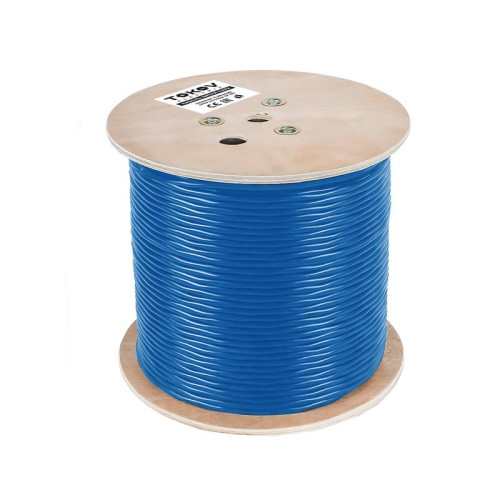 Кабель витая пара S/FTP 4х2х23AWG(0.57мм) кат.6A нг(А)-HF (LSZH) indoor Fluke Tested 305м (м) PRO TOKOV ELECTRIC TKP-C08-SF-42-6A-305-LSZH Кабель витая пара S/FTP 4х2х23AWG(0.57мм) кат.6A нг(А)-HF (LSZH) indoor Fluke Tested 305м (м) PRO TOKOV ELECTRIC TKP-C08-SF-42-6A-305-LSZH