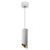 Светильник потолочный Feron ML1828 на подвесе MR16 35W 230V, белый, золото 55*200 Светильник потолочный Feron ML1828 на подвесе MR16 35W 230V, белый, золото 55*200