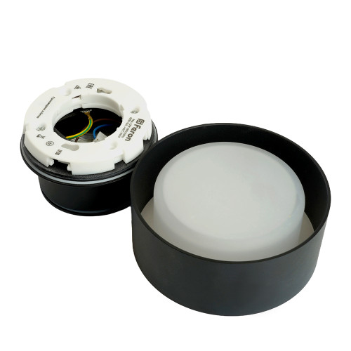 Светильник потолочный Feron HL367 Barrel AURA 12W, 230V, GX53, чёрный IP44 Светильник потолочный Feron HL367 Barrel AURA 12W, 230V, GX53, чёрный IP44