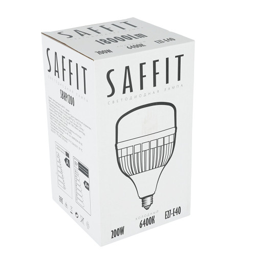 Лампа светодиодная SAFFIT SBHP1200 E27-E40 200W 230V 6400K