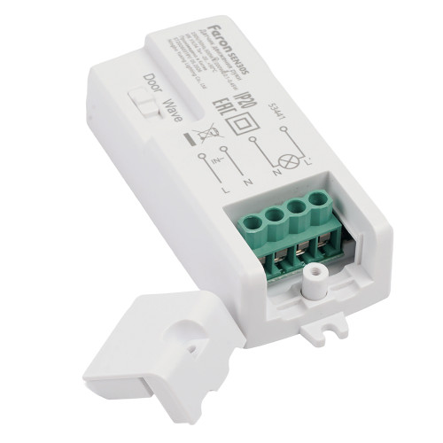 Датчик движения руки/на открывание двери 230V 500W 5-8см 30° белый с 1.5м кабелем SEN30S Датчик движения руки/на открывание двери 230V 500W 5-8см 30° белый с 1.5м кабелем SEN30S