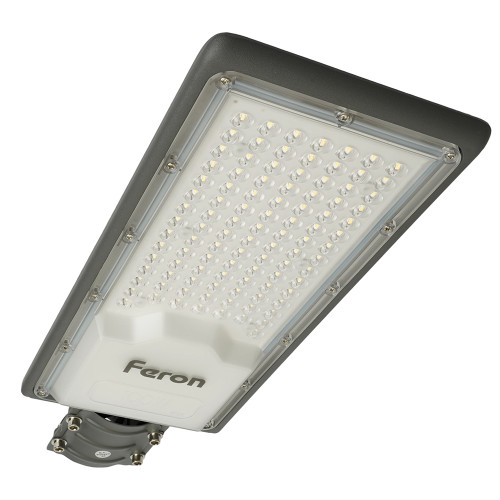 Светодиодный уличный консольный светильник Feron SP3033 100W 6400K 230V, серый