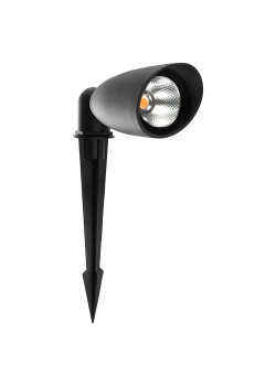 Светодиодный светильник тротуарный (грунтовый) Feron SP2701, 5W, AC 12-24V, низковольтный, 3000К, черный, IP65