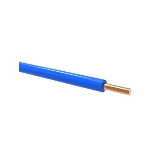Провод ПуВнг(А)-LS 1х10,0 ГОСТ на катушке (150м), синий TDM