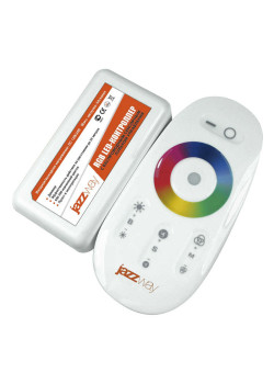 Контроллер RGB PRC-4000HF WH 12/24В 216/432Вт бел. JazzWay 1007957